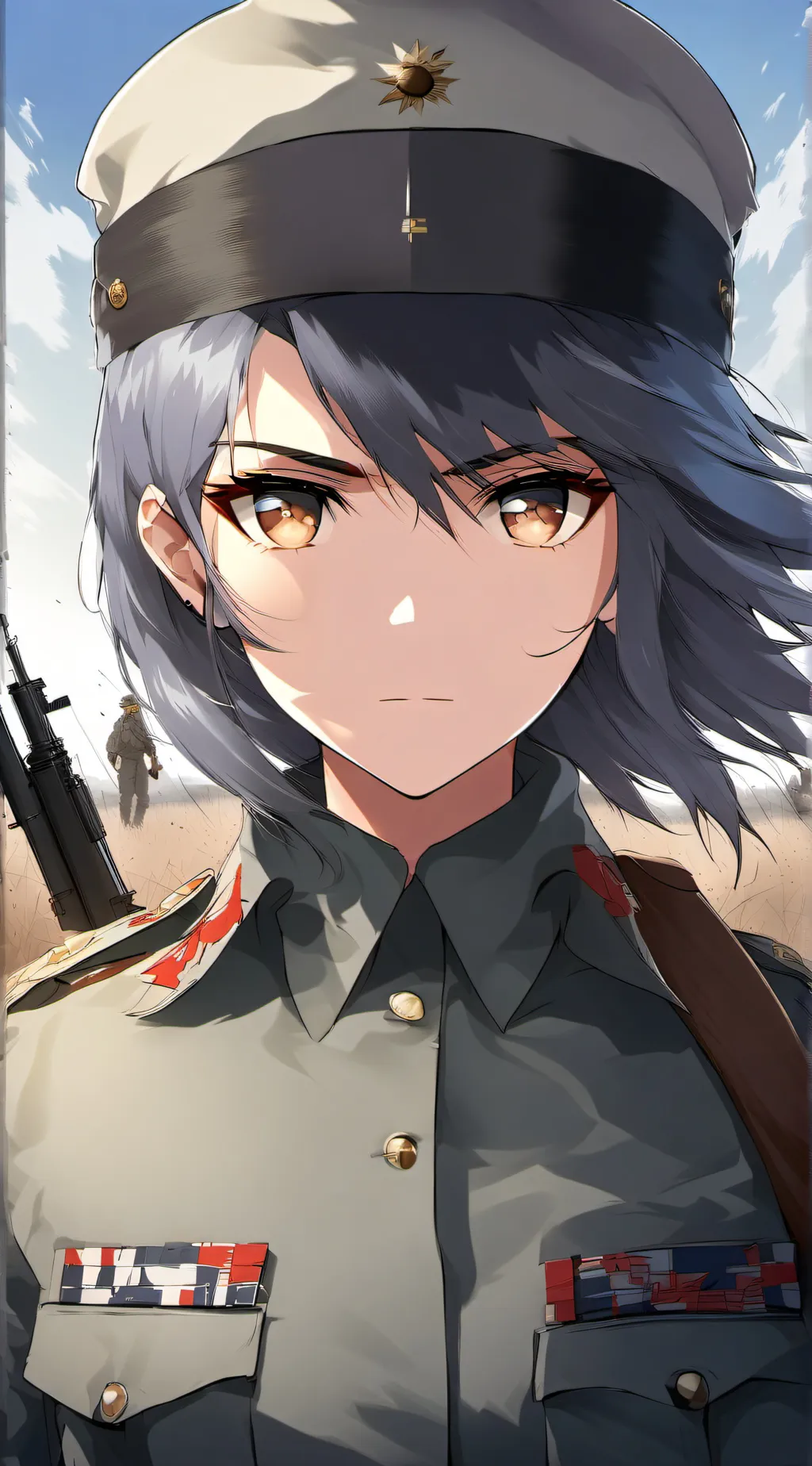 ai character: Capitana wallace background