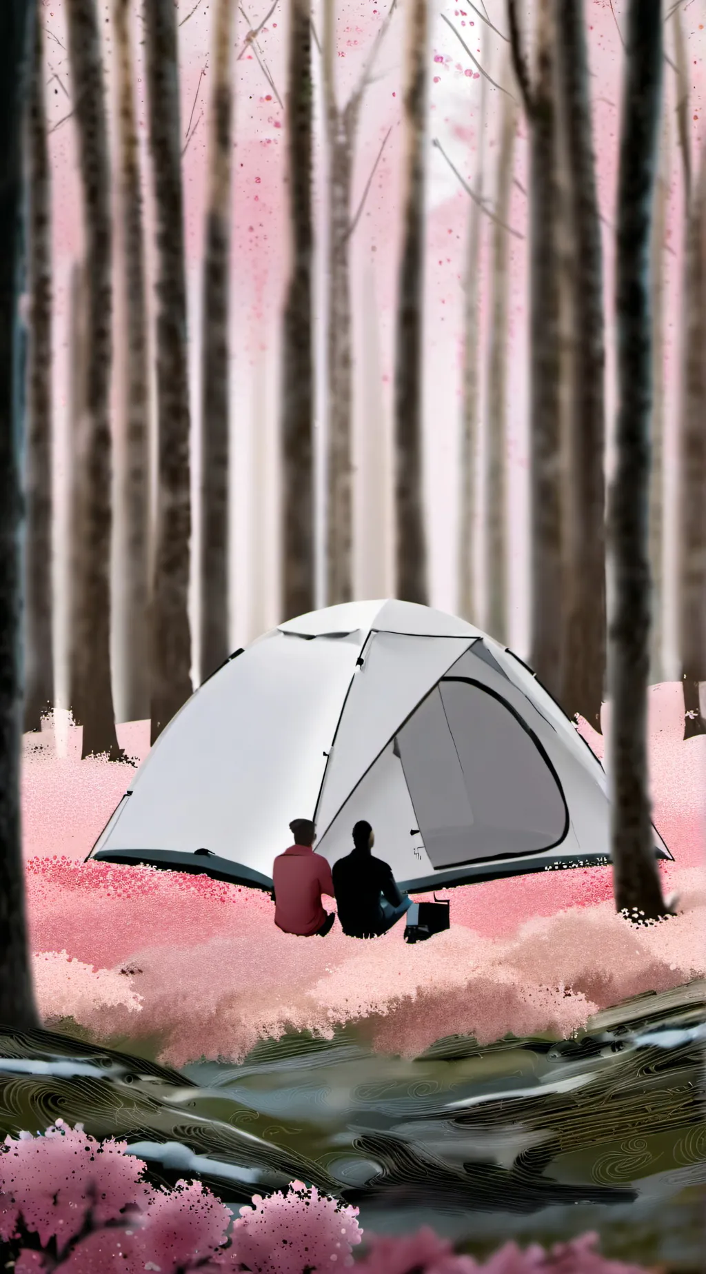 ai character: Dandy world  background