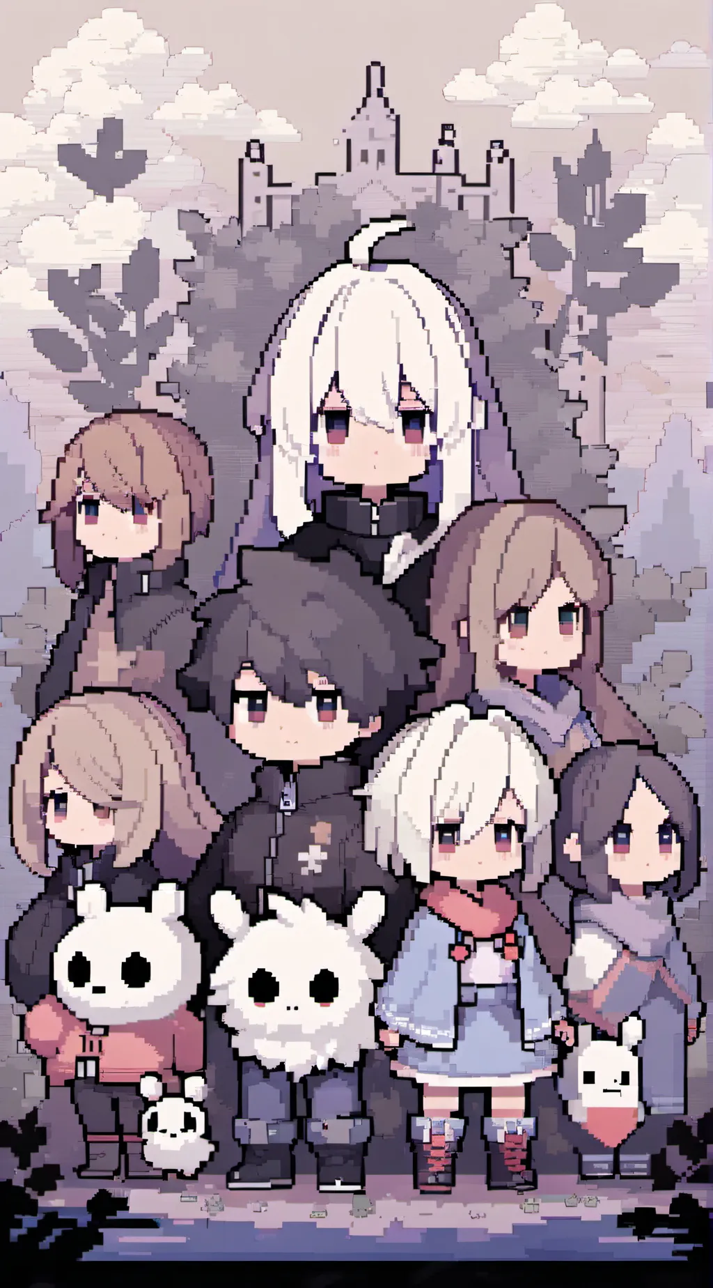 ai character: undertale background