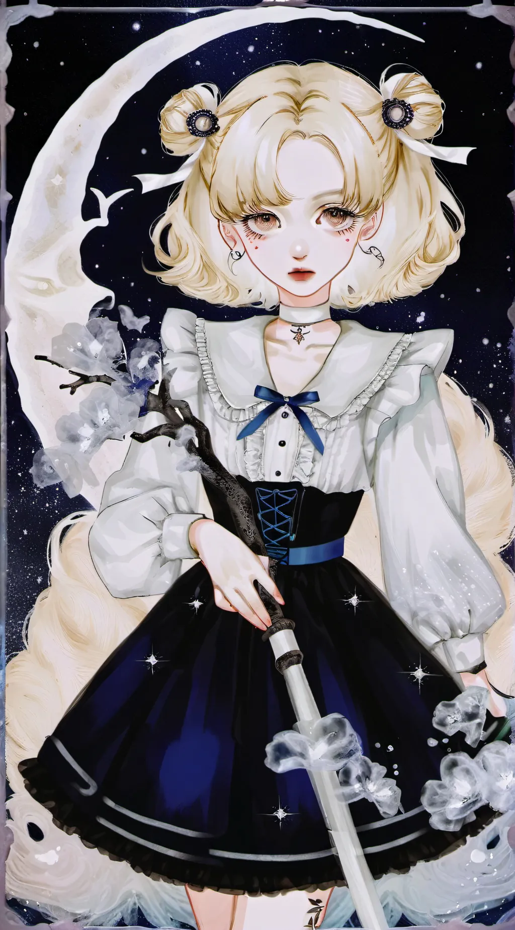 ai character: Katherine San background