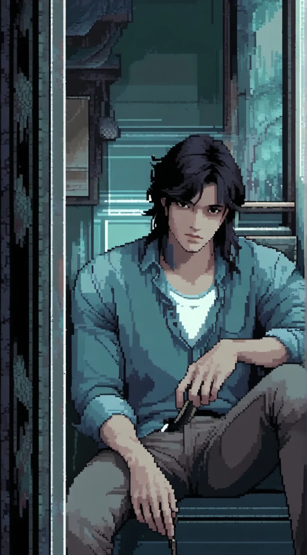 ai character: Da background