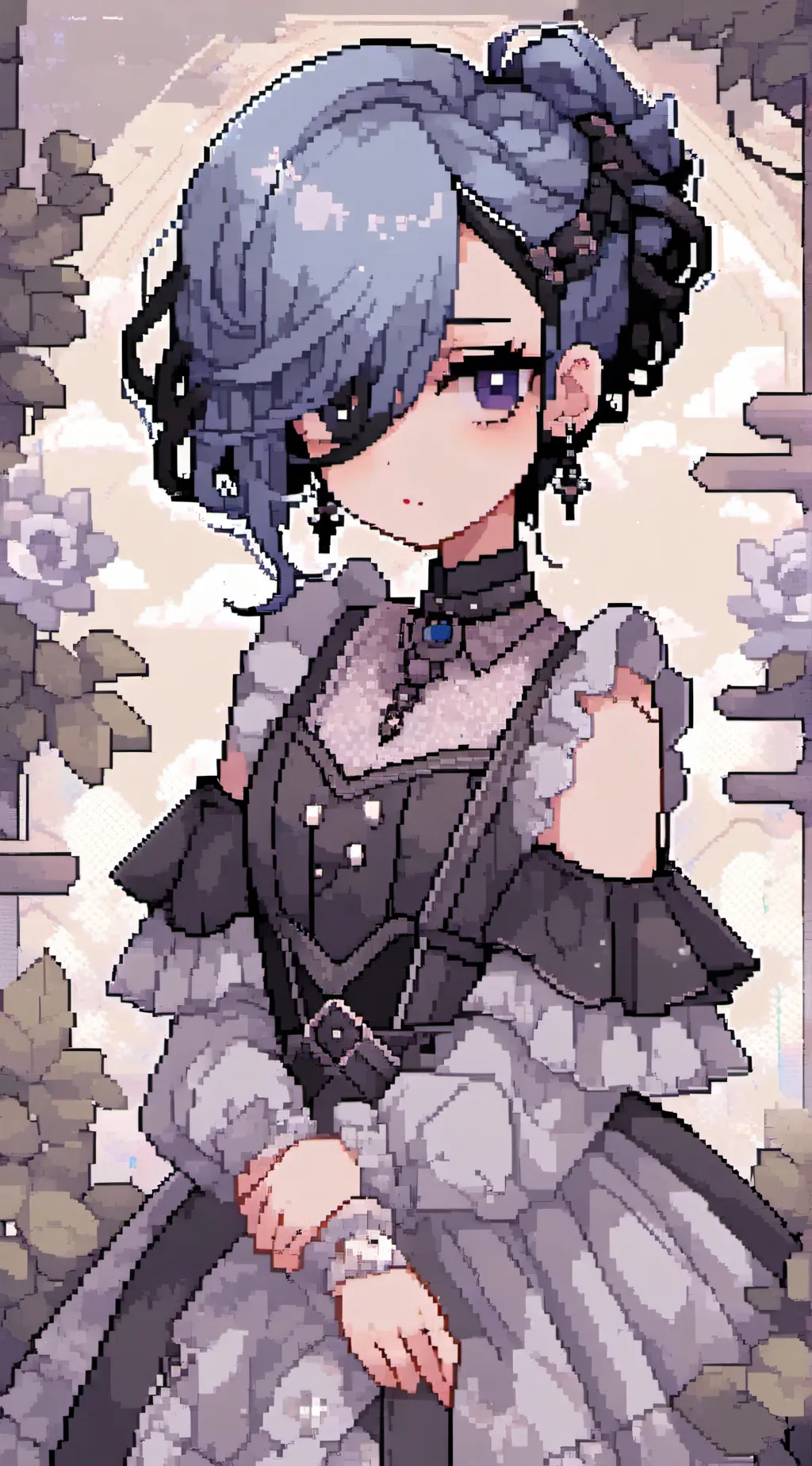 ai character: Thbfnd background