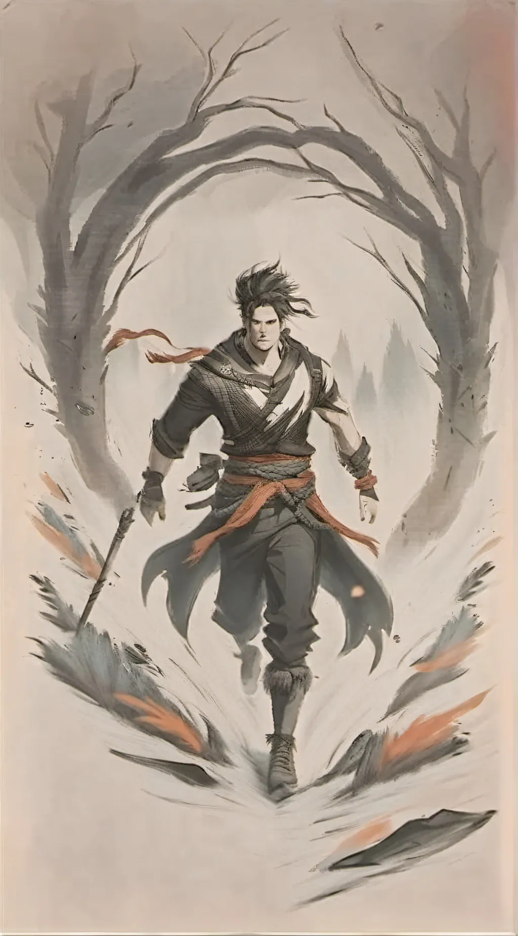 ai character: china background