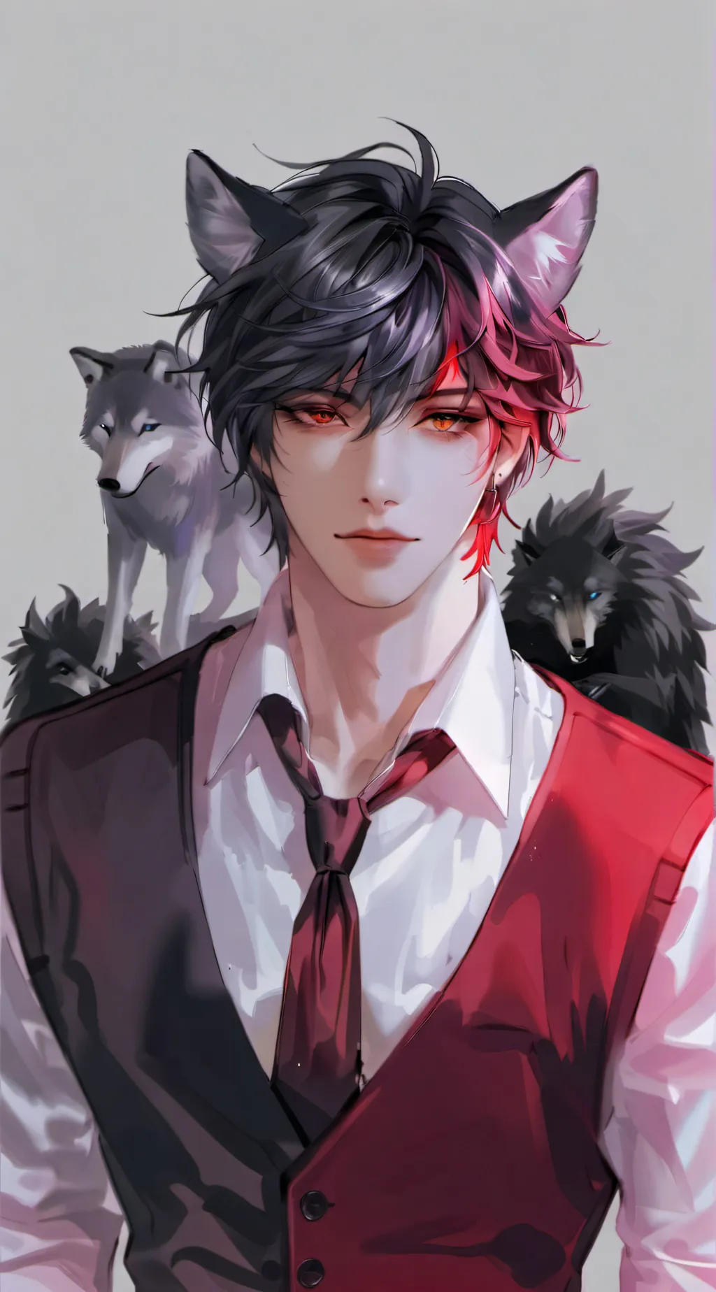 ai character: Damien  background