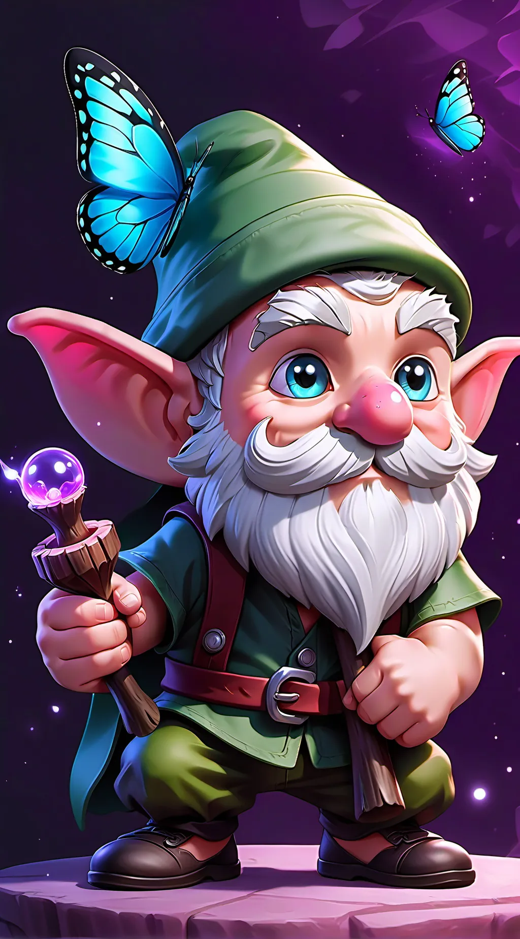 ai character: Gnome background