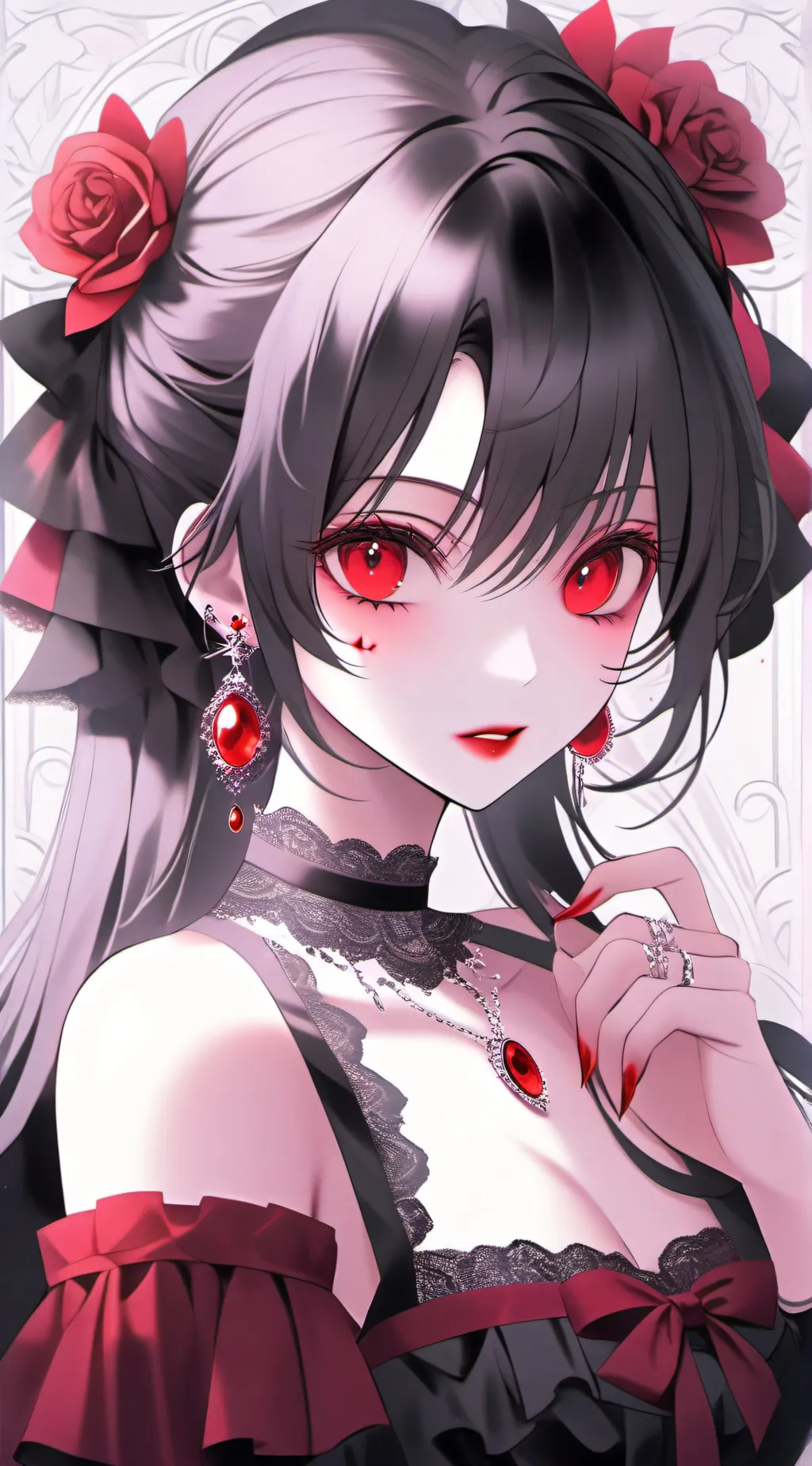 ai character: Valerie  background