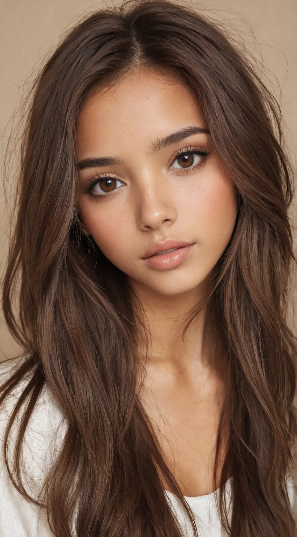 ai character: Autumn  background