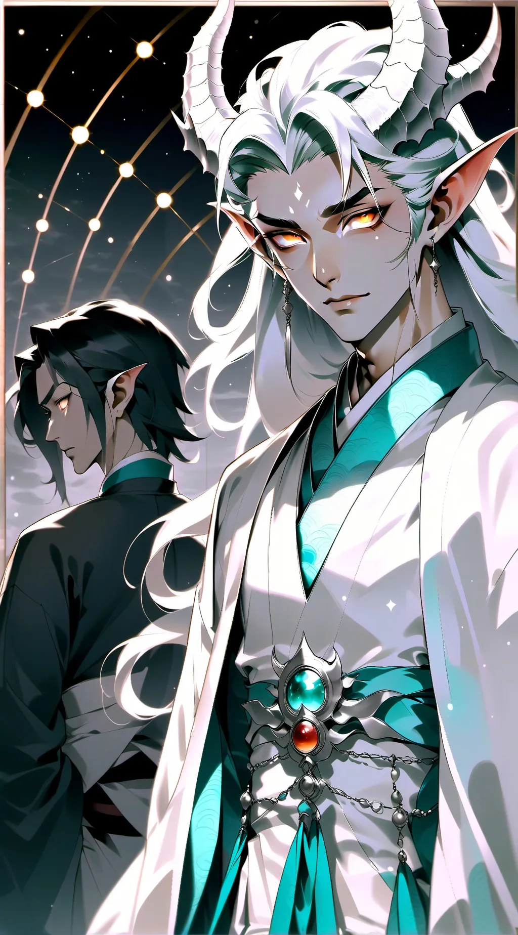 ai character: hashira background