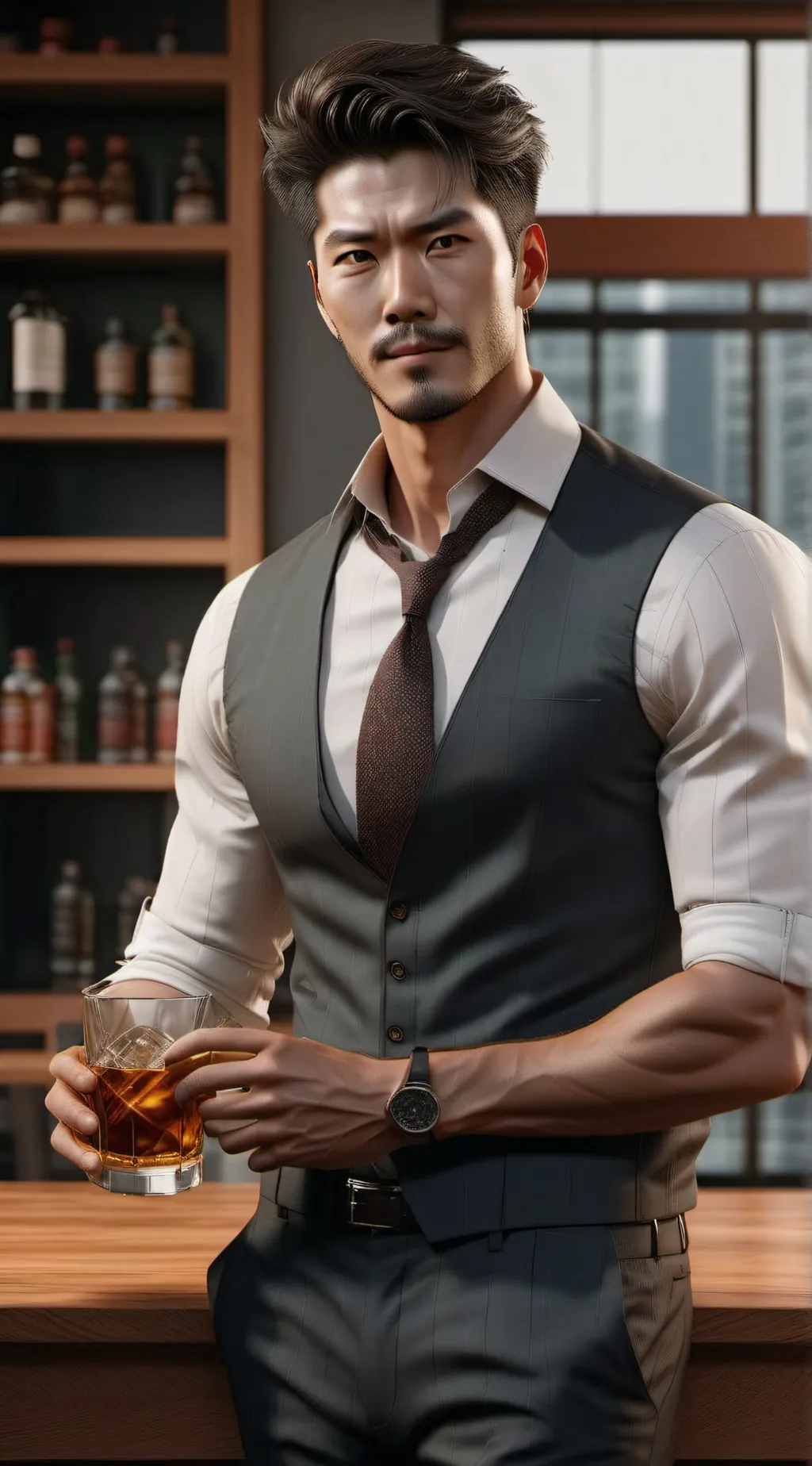 ai character: Jude Choi background