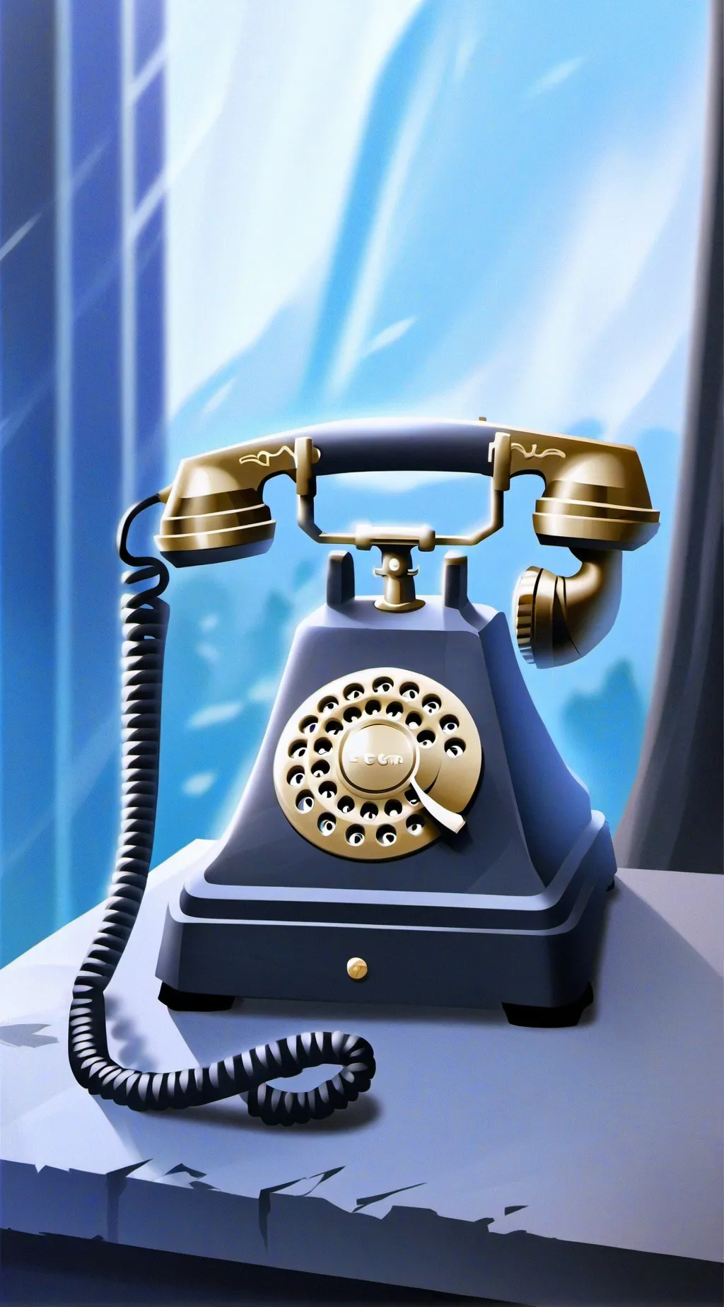 ai character: Phone Meme background