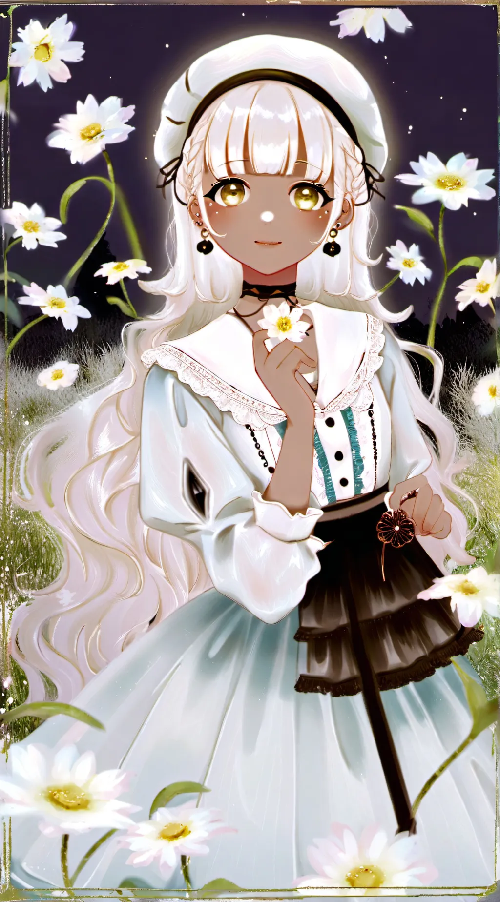 ai character: Bear Honeycomb background