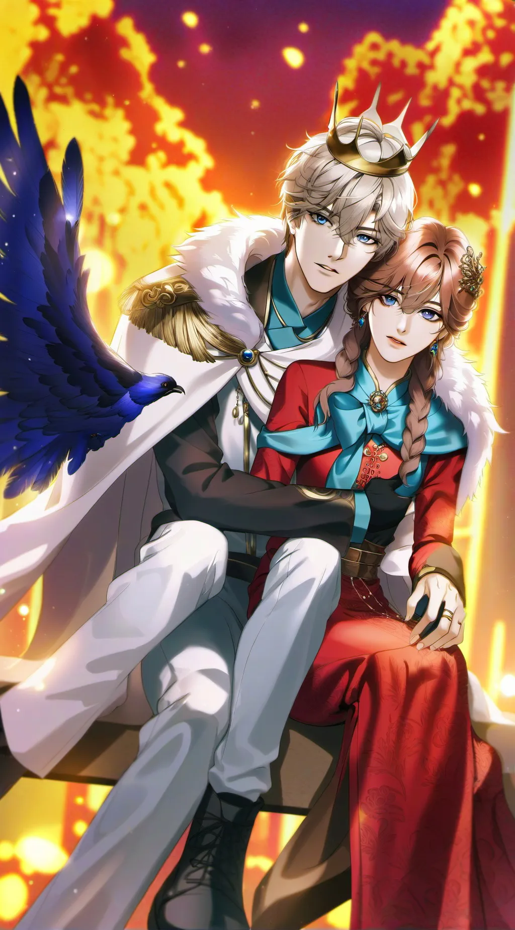 ai character: King background