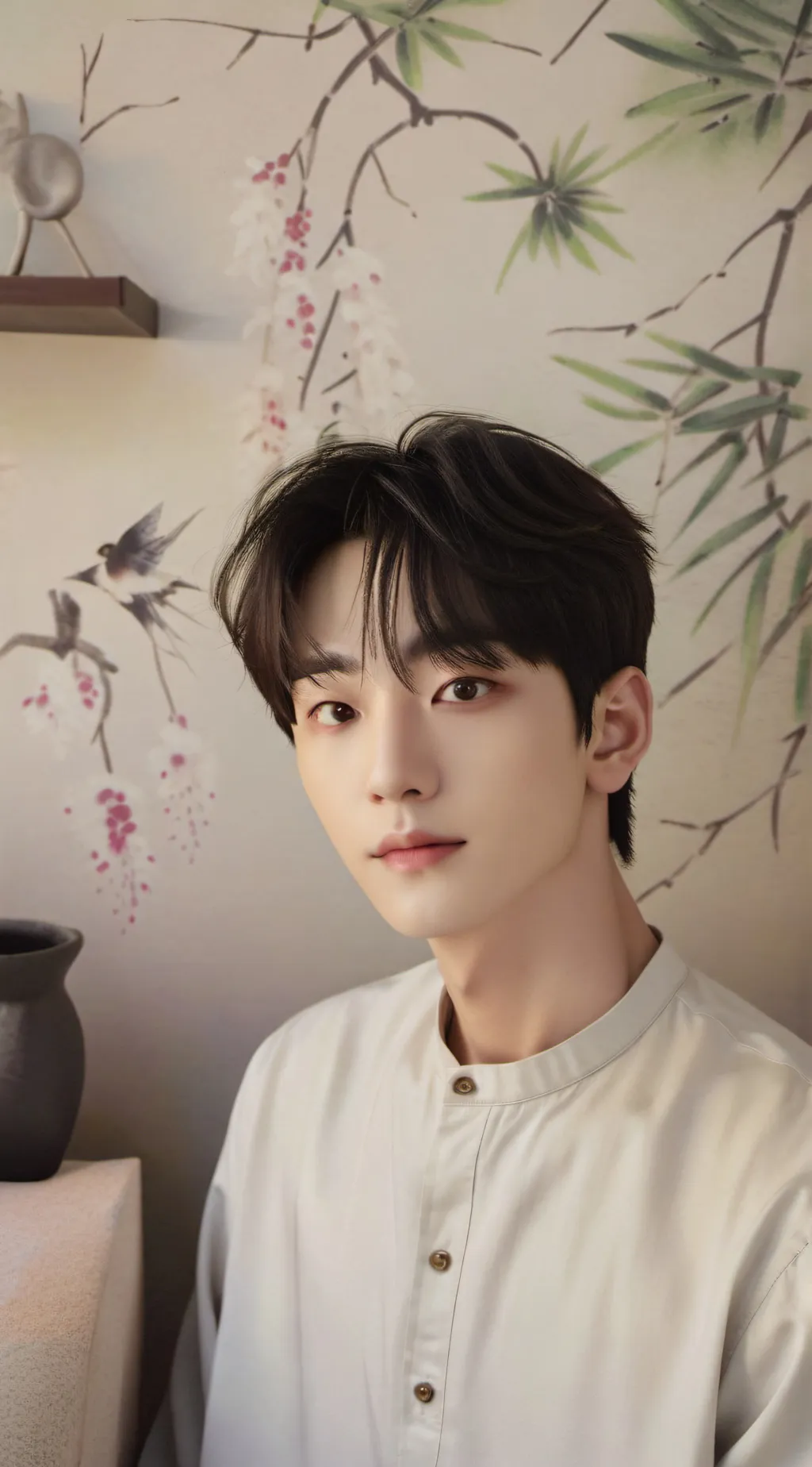 ai character: Skz valentines  background