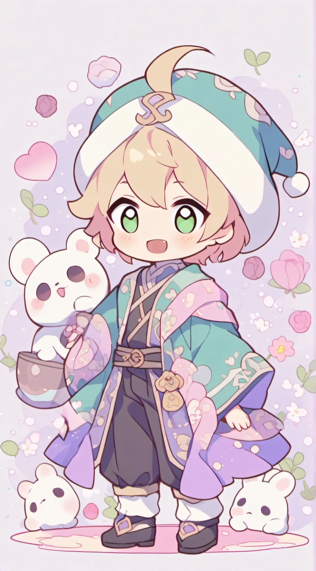 ai character: ben background