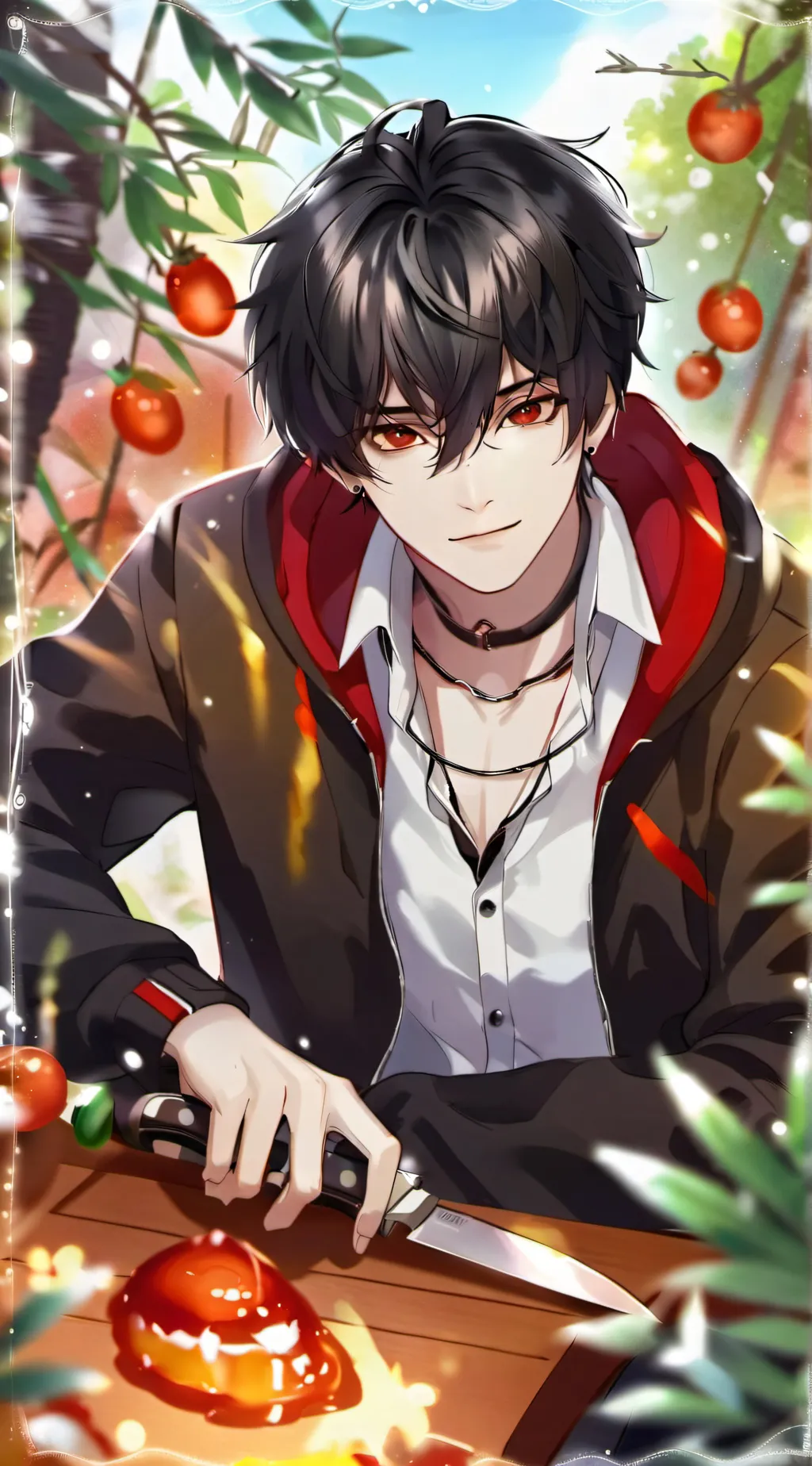 ai character: Mason  background