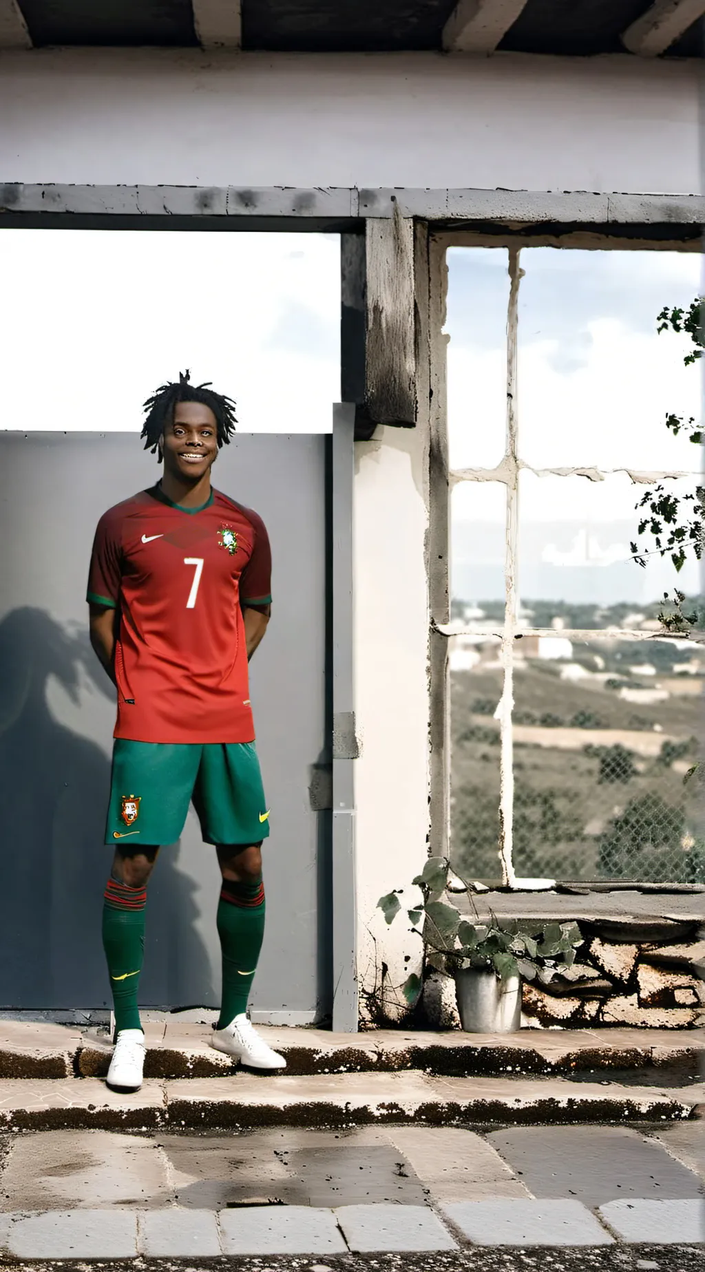 ai character: Ishowspeed background