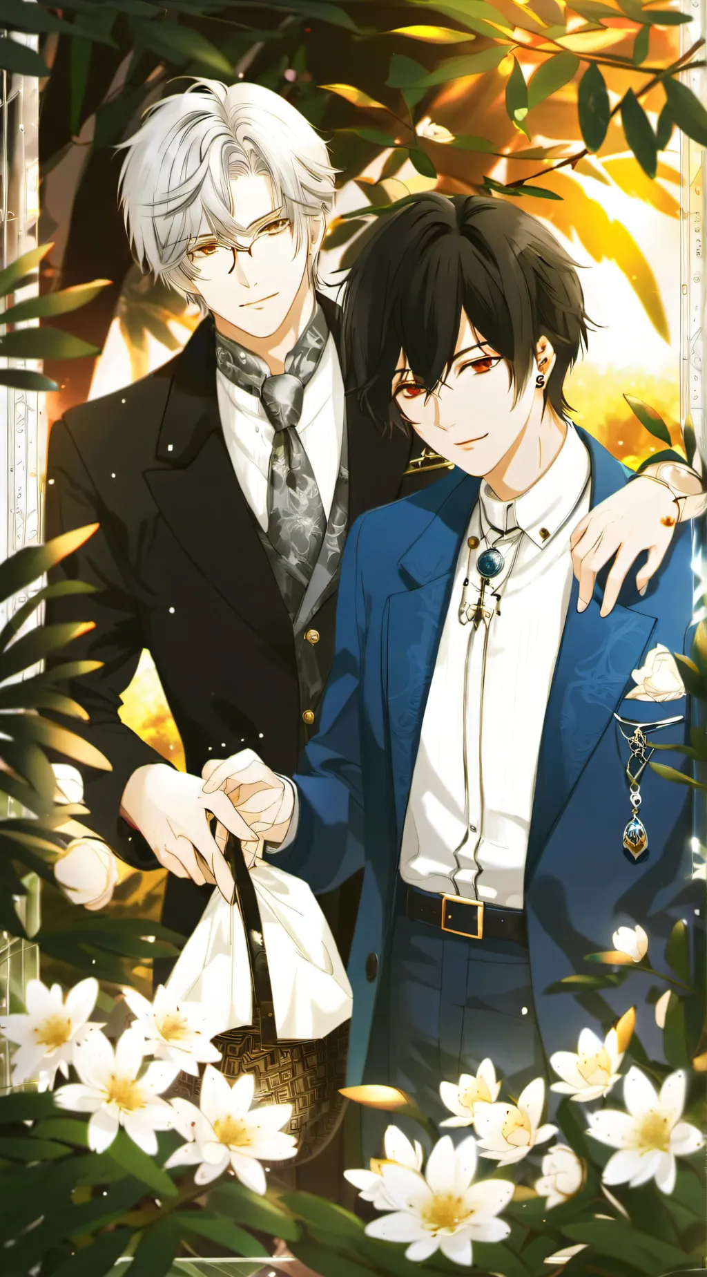 ai character: Ur Brothers freind background