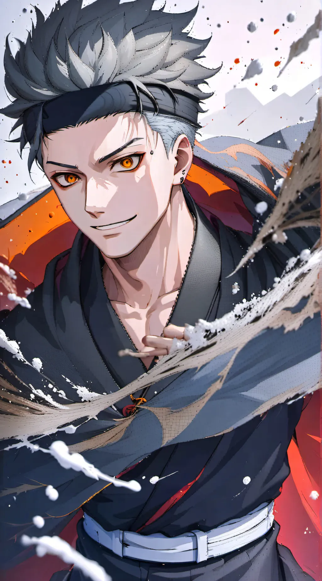 ai character: Gojo🫣🫶 background