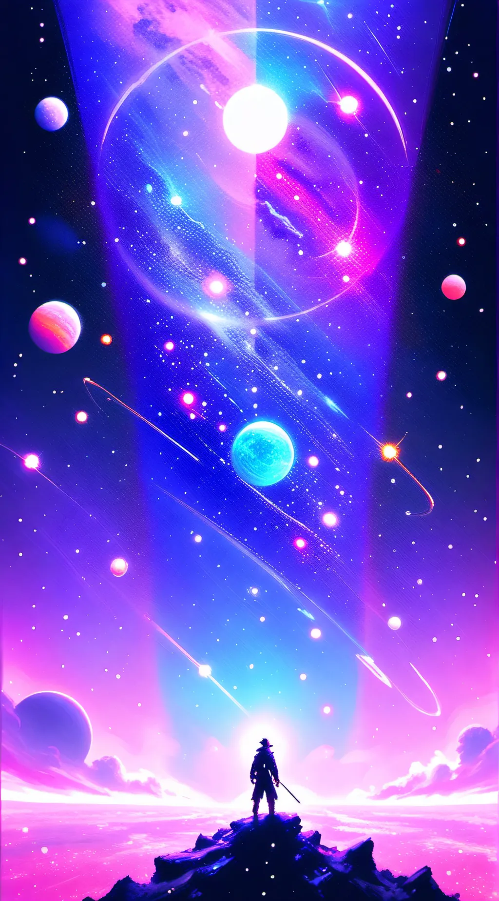 ai character: planet Kenzie background