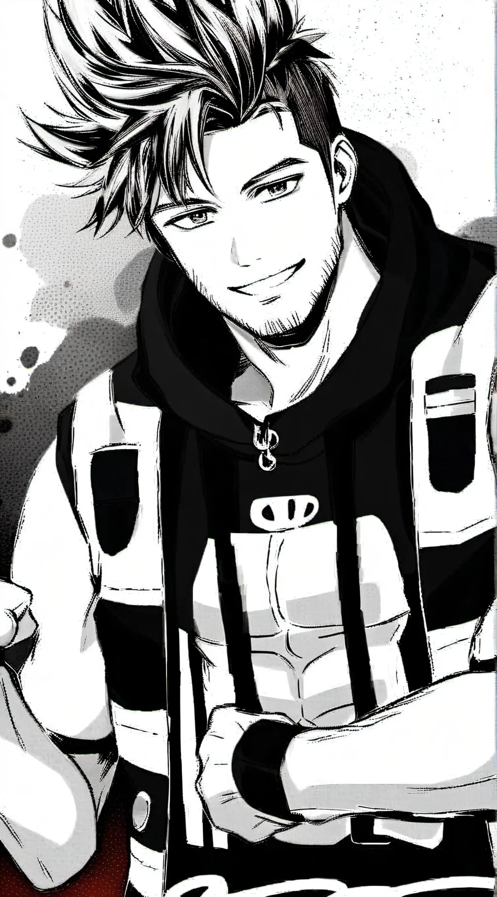 ai character: Issac  background