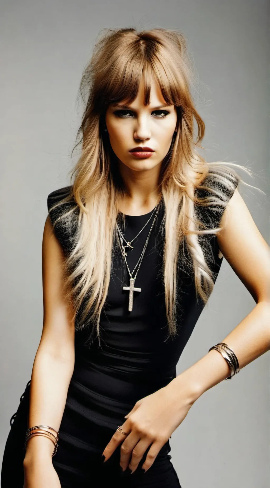 ai character: Vicky background