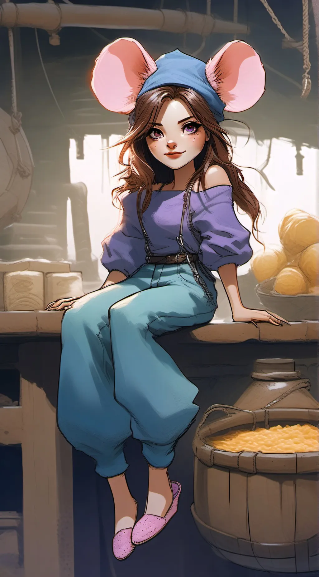 ai character: Kallie background