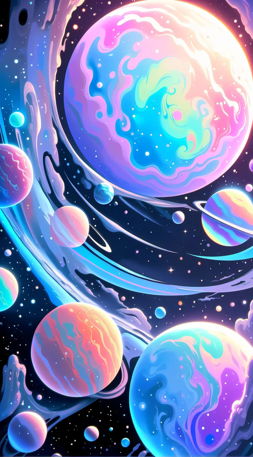 ai character: past solorballs background