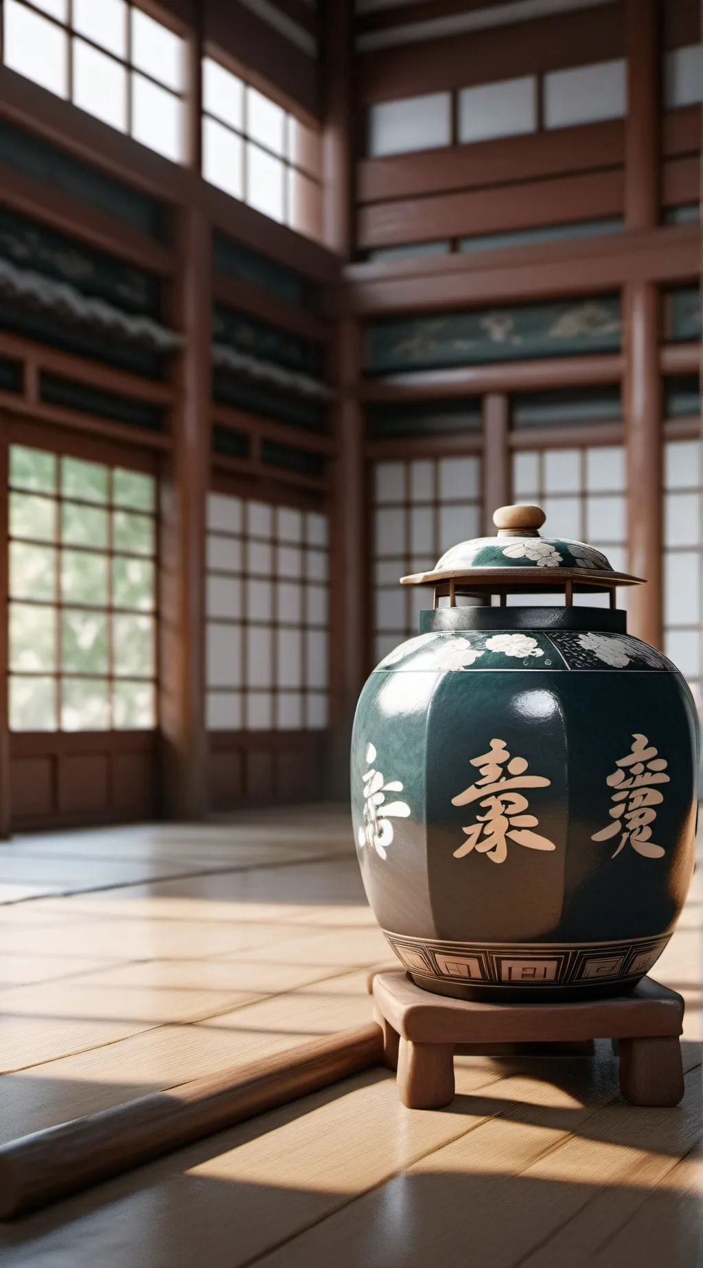 ai character: forced background