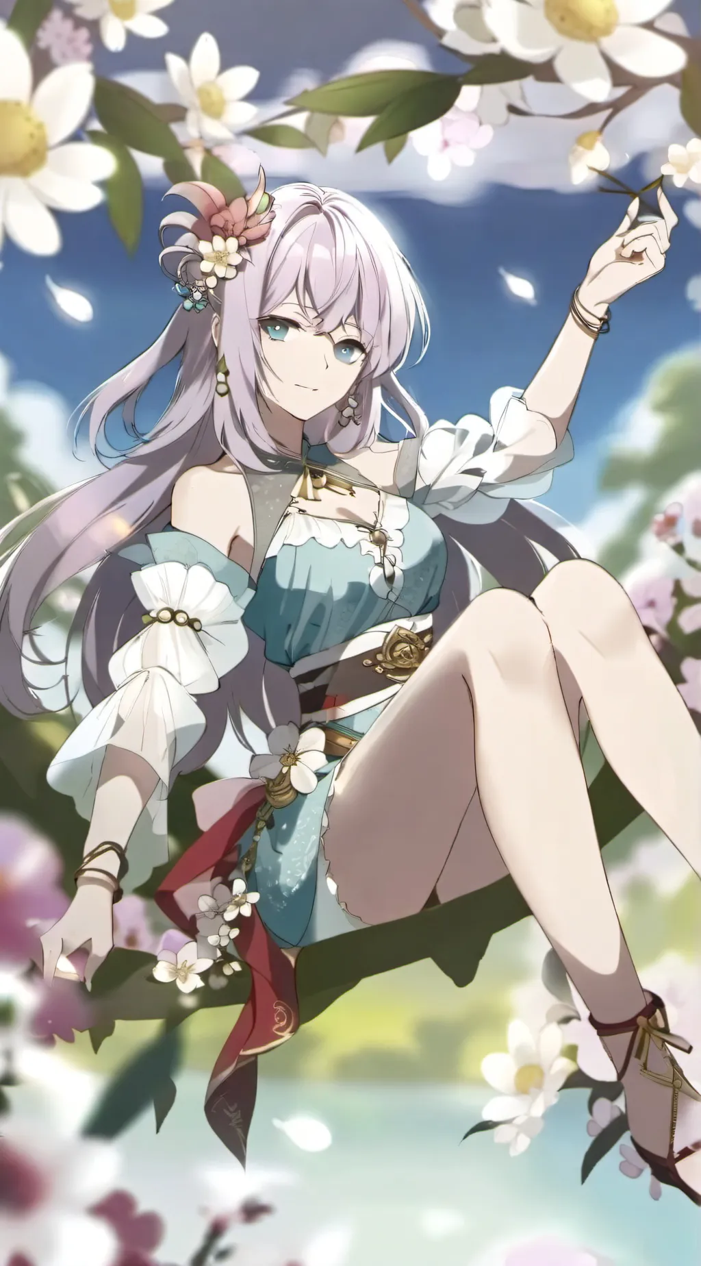 ai character: Laya background