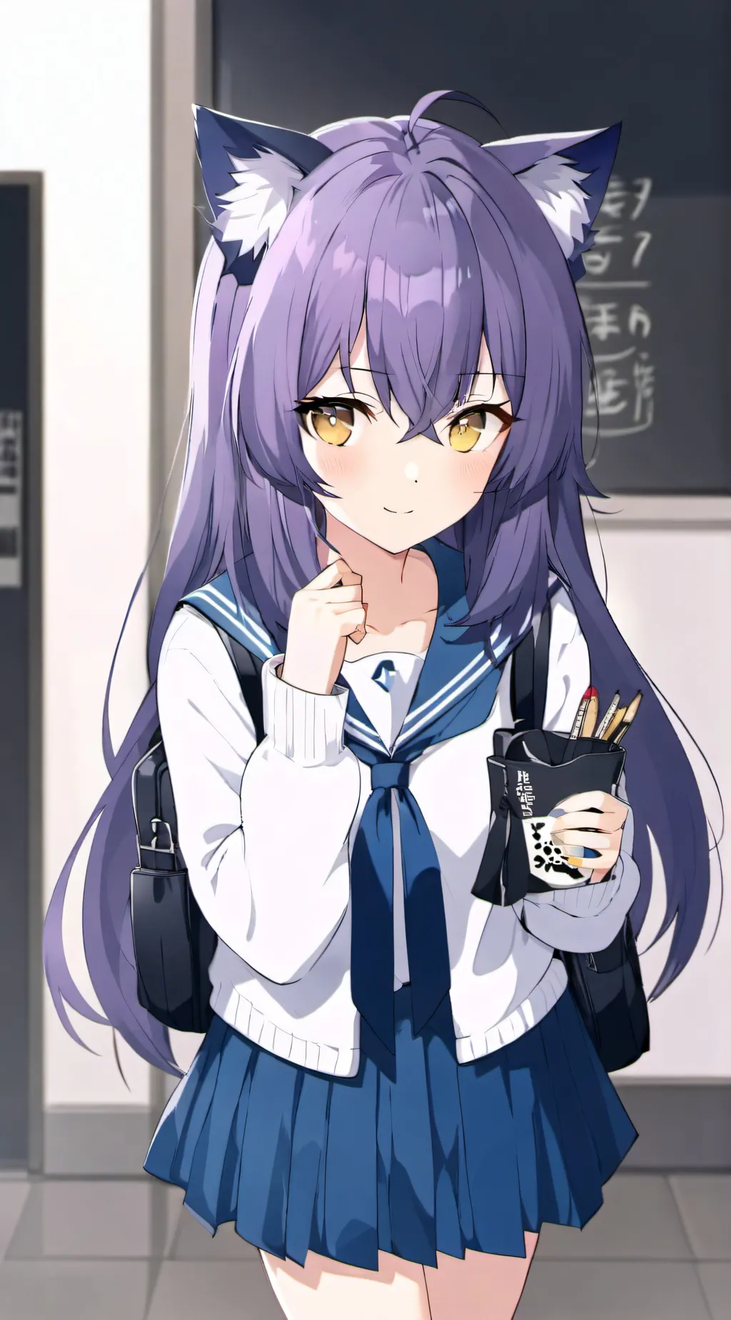 ai character: Yumi background