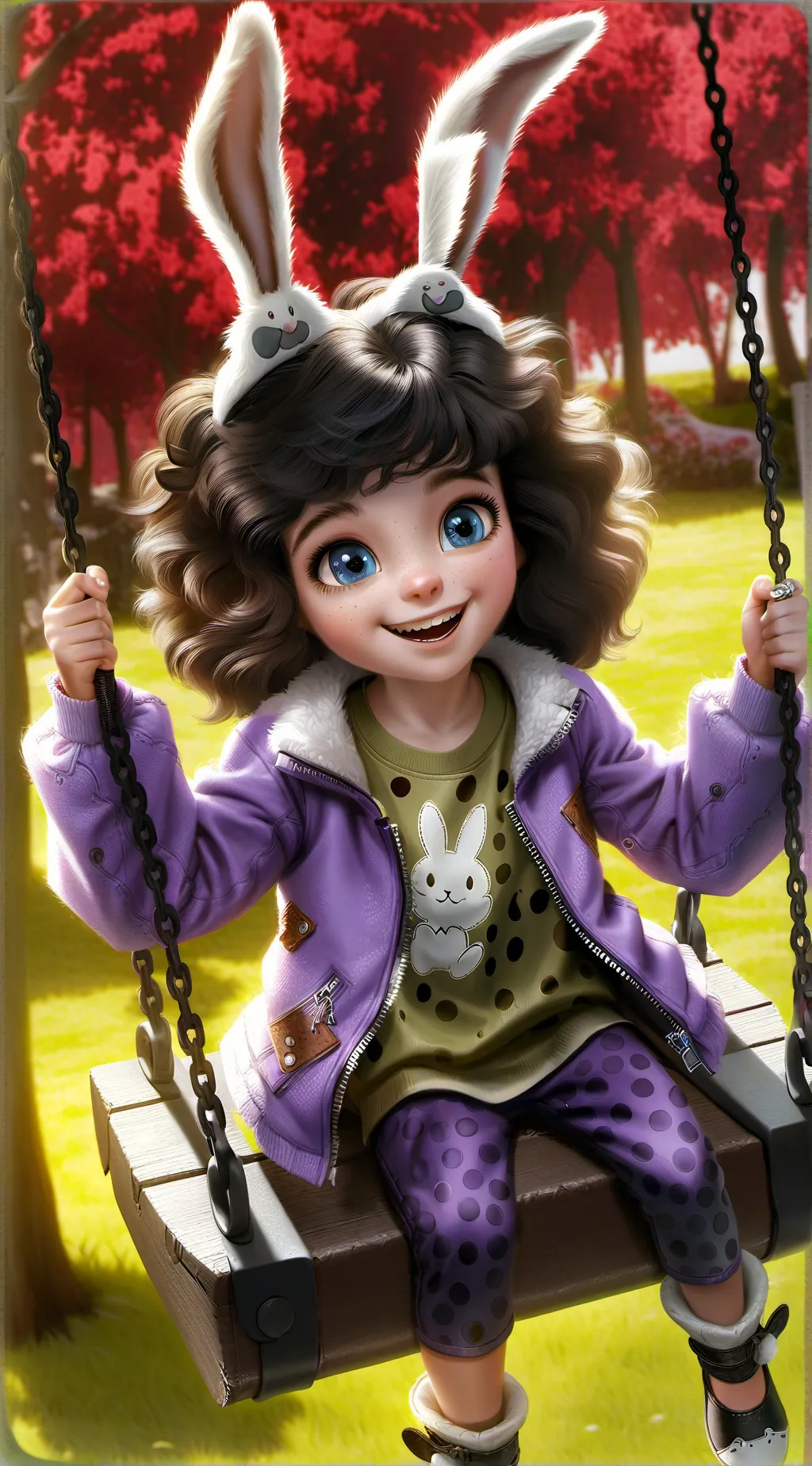 ai character: Audrey  background