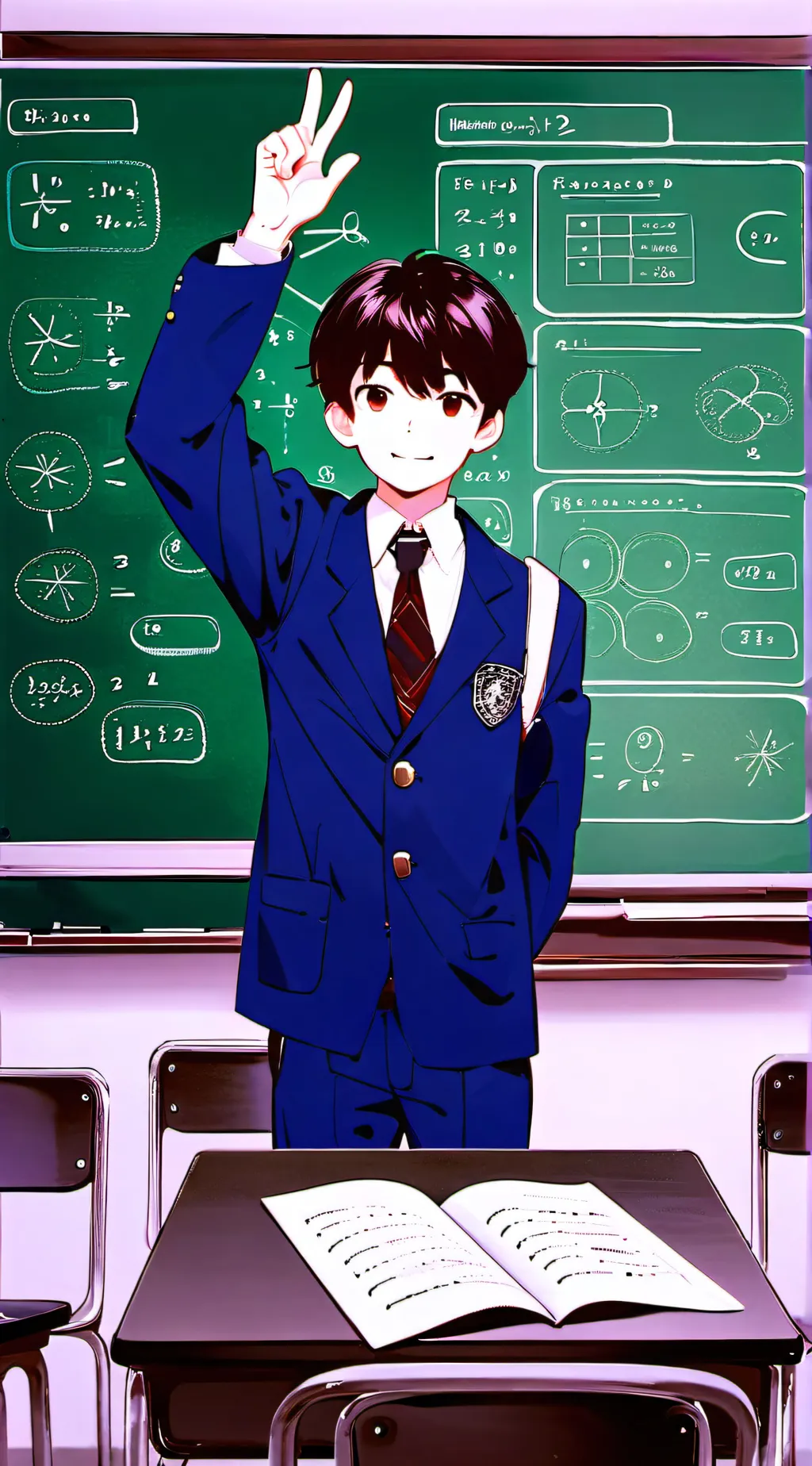 ai character: Fpe road trip!  background