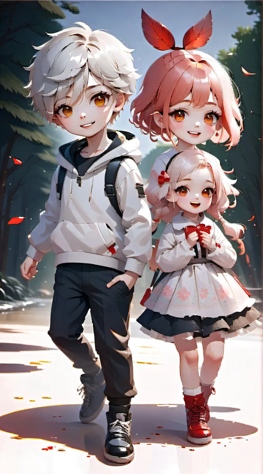 ai character: magic School sam background