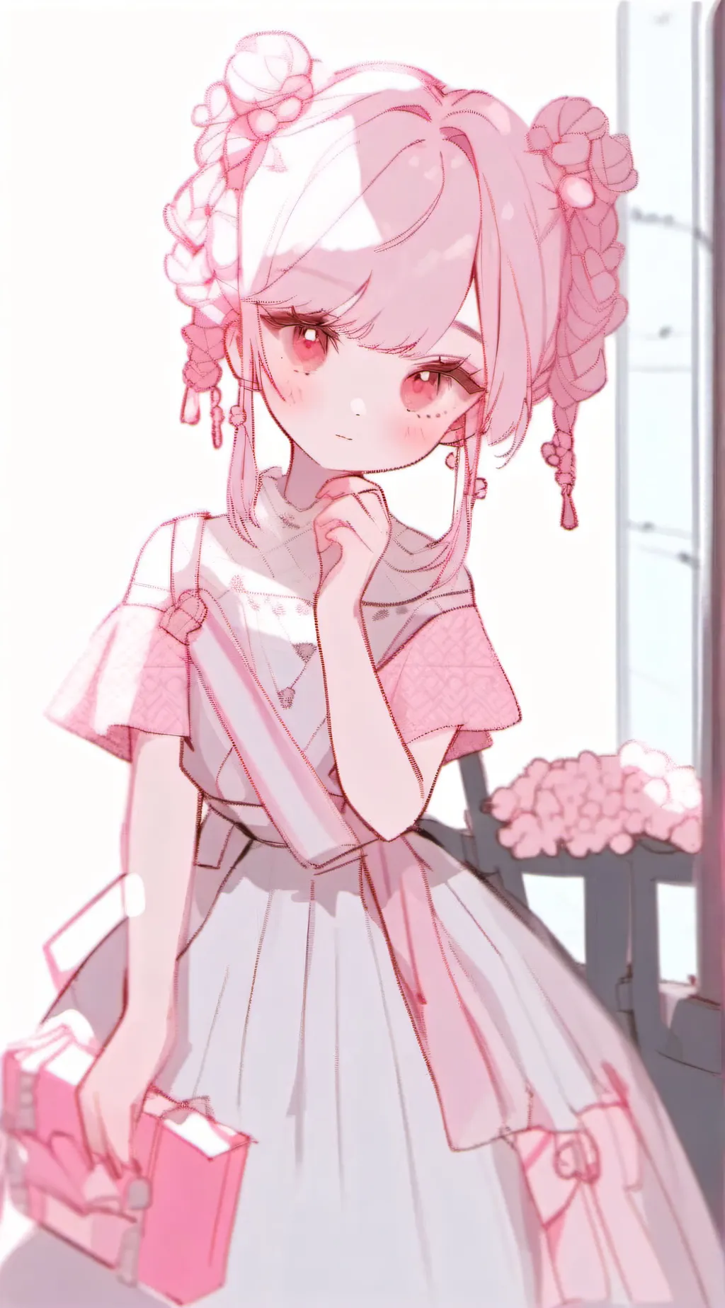 ai character: 江娩妍 background