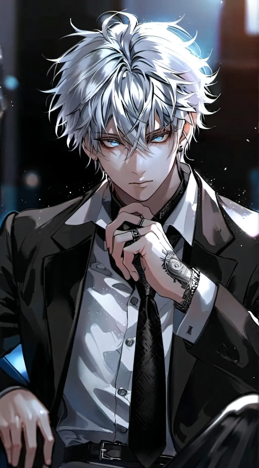 ai character: Myke Anderson  background