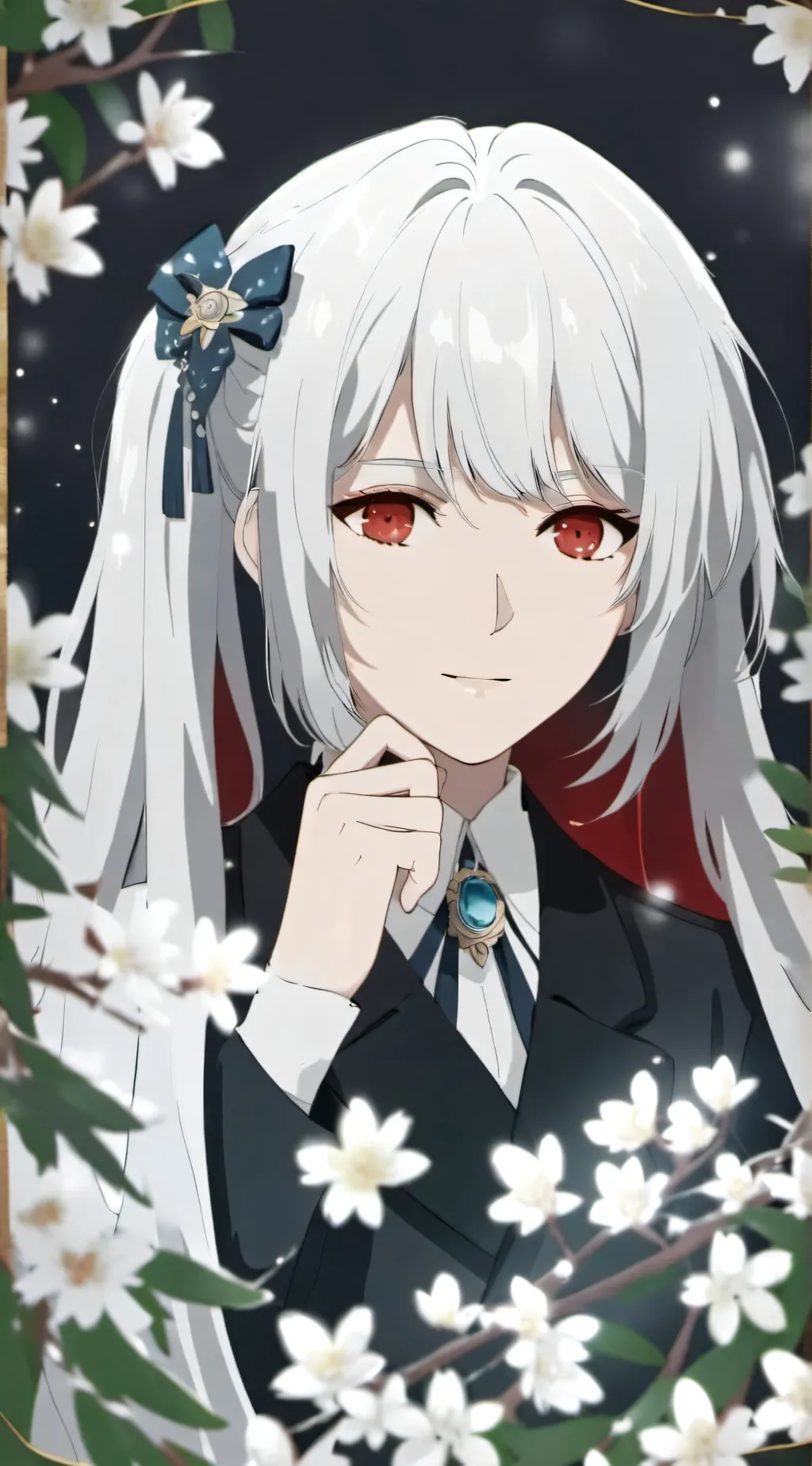 ai character: sky background