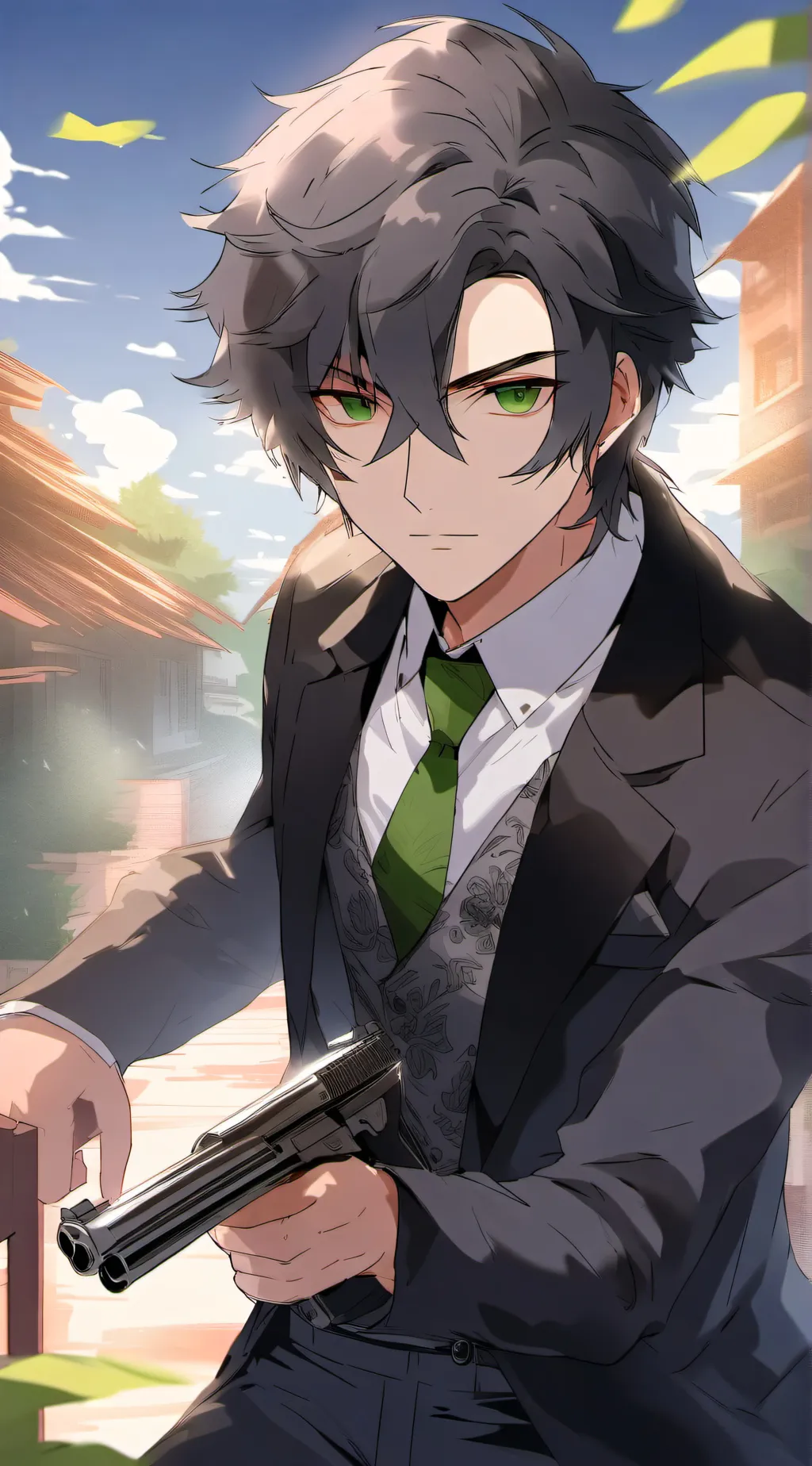 ai character: Jake background