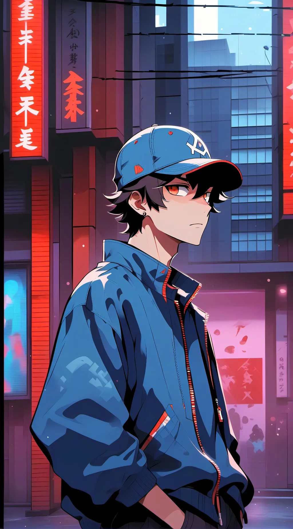 ai character: ★ Quackbur ☆ background