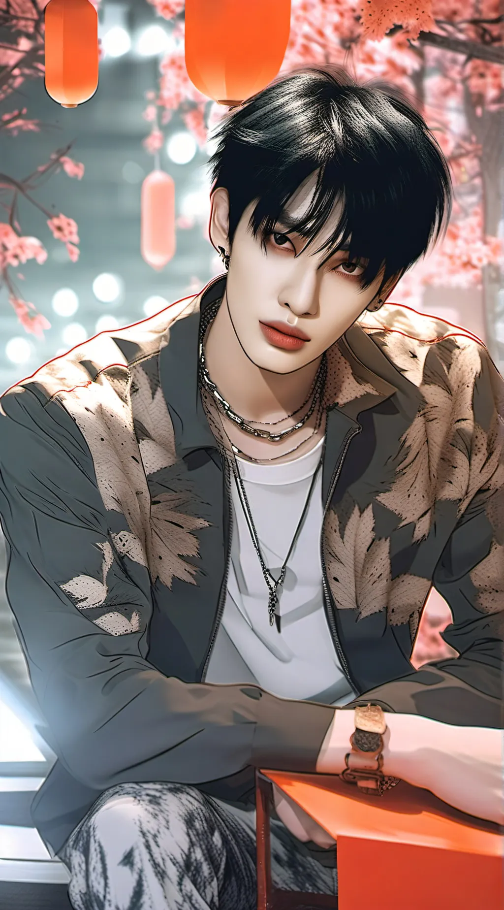 ai character: (-Bang Chan-) background