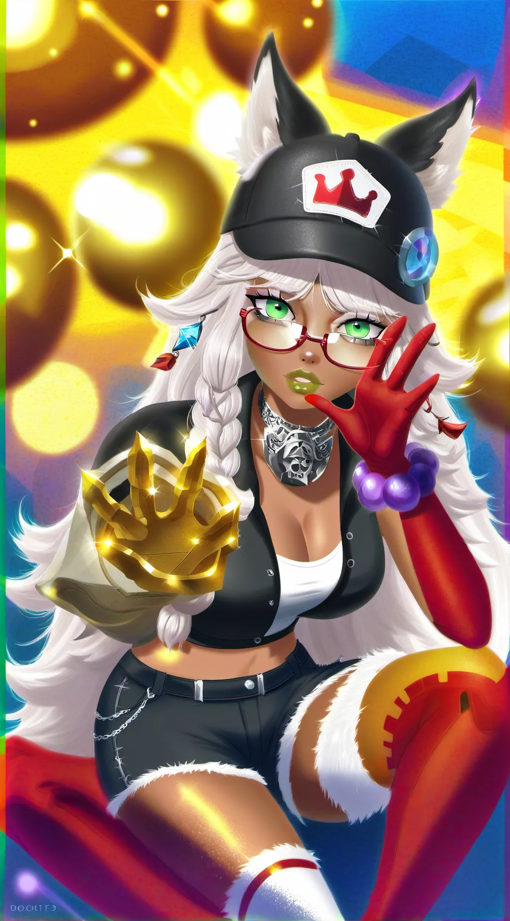 ai character: AMANIII background