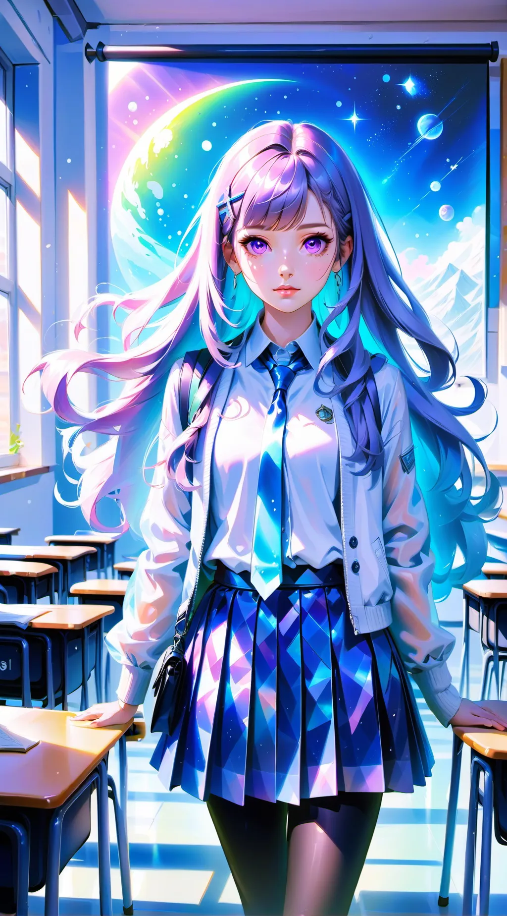 ai character: Astra Savant background