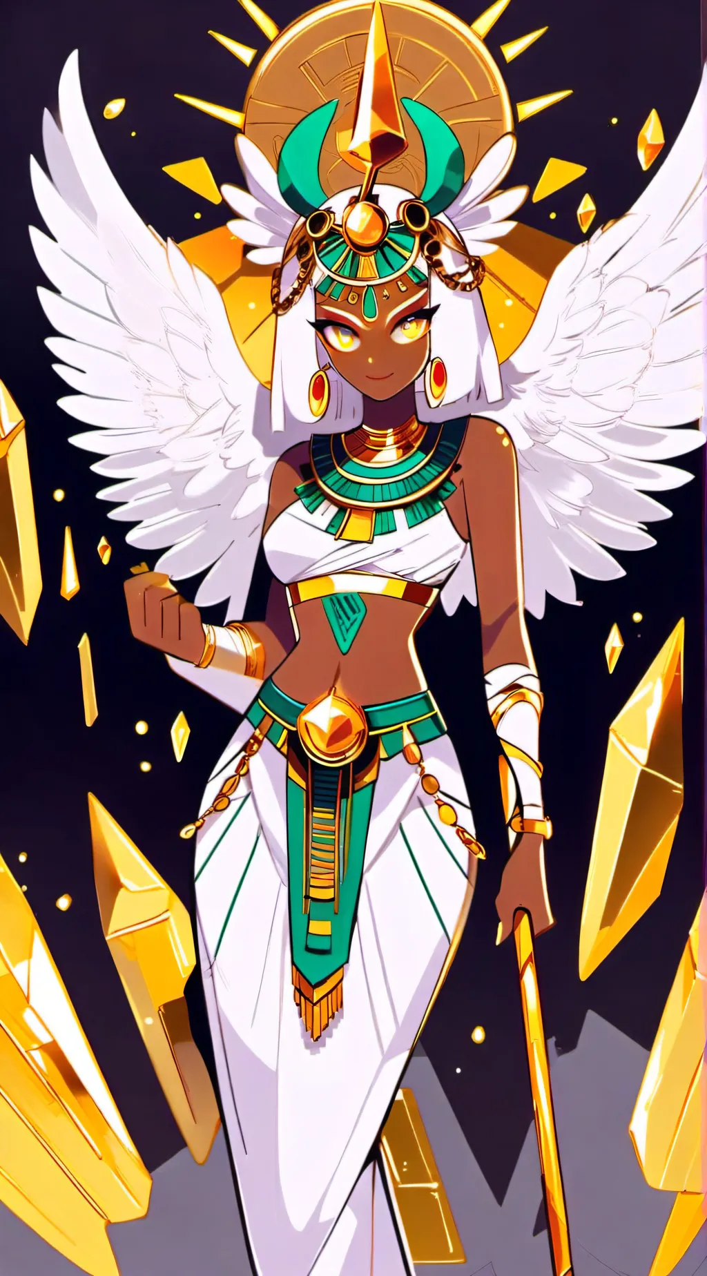 ai character: Golden Chez Cookie background