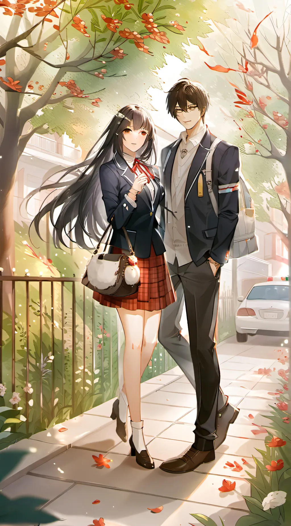 ai character: Highschool pt. 1/? background