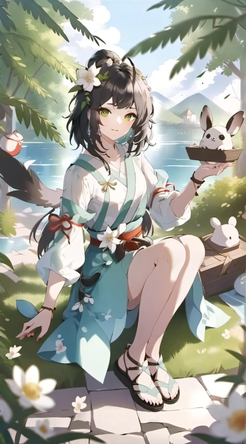 ai character: ⭐lisa⭐ background