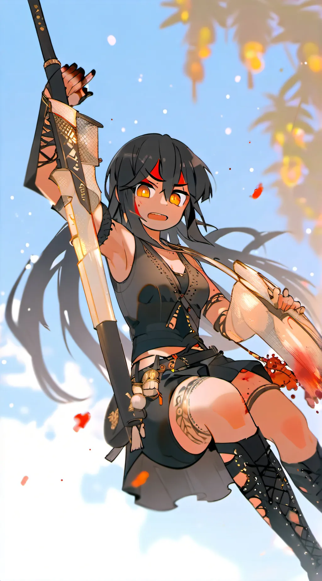 ai character: Velvet background