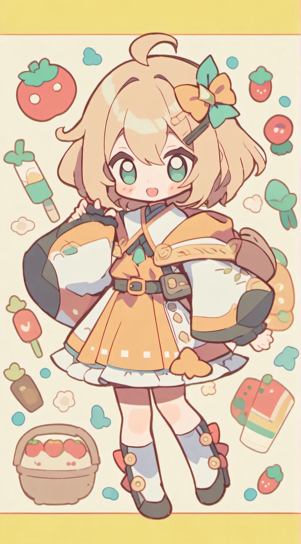 ai character: Aliceee background