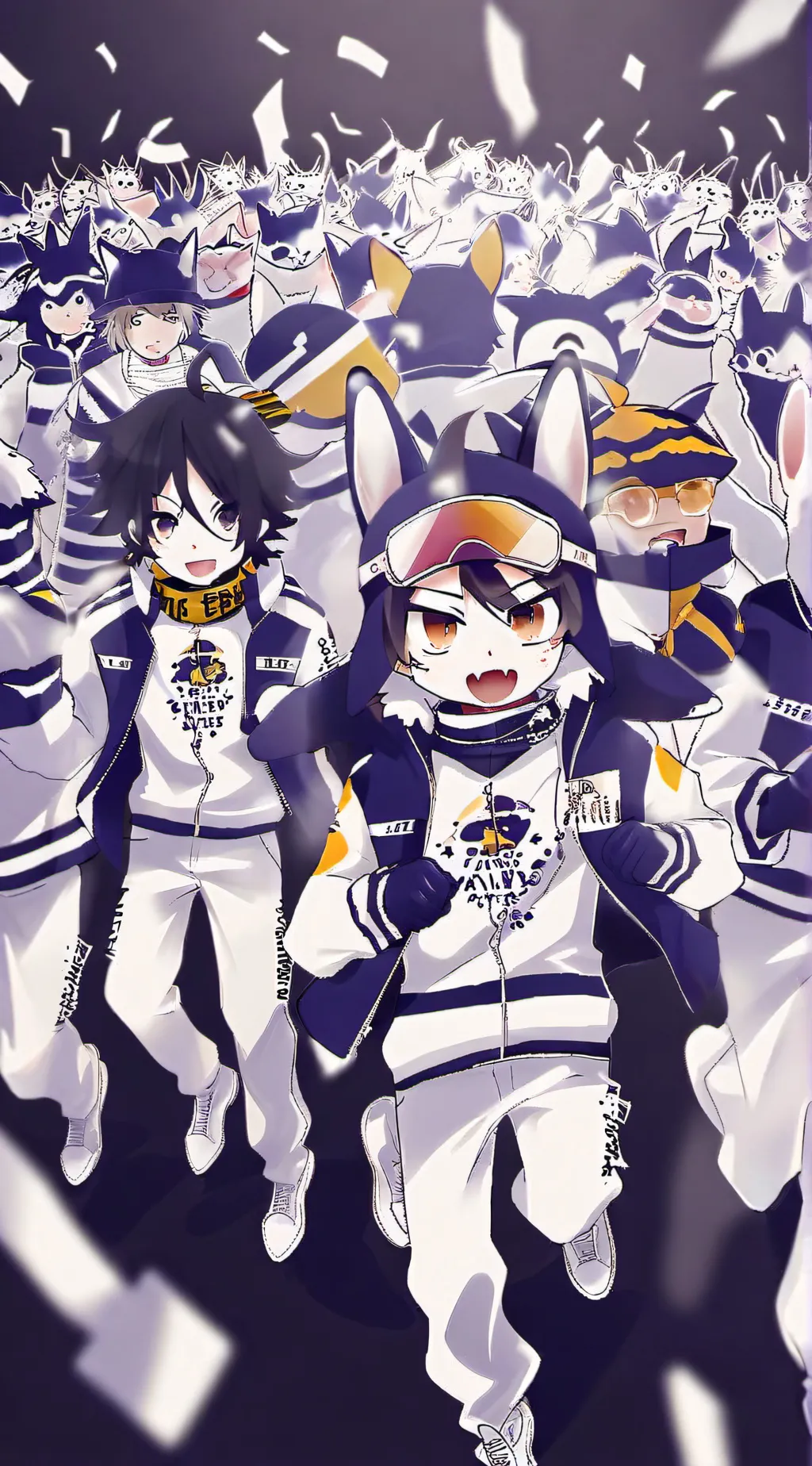 ai character: furry background