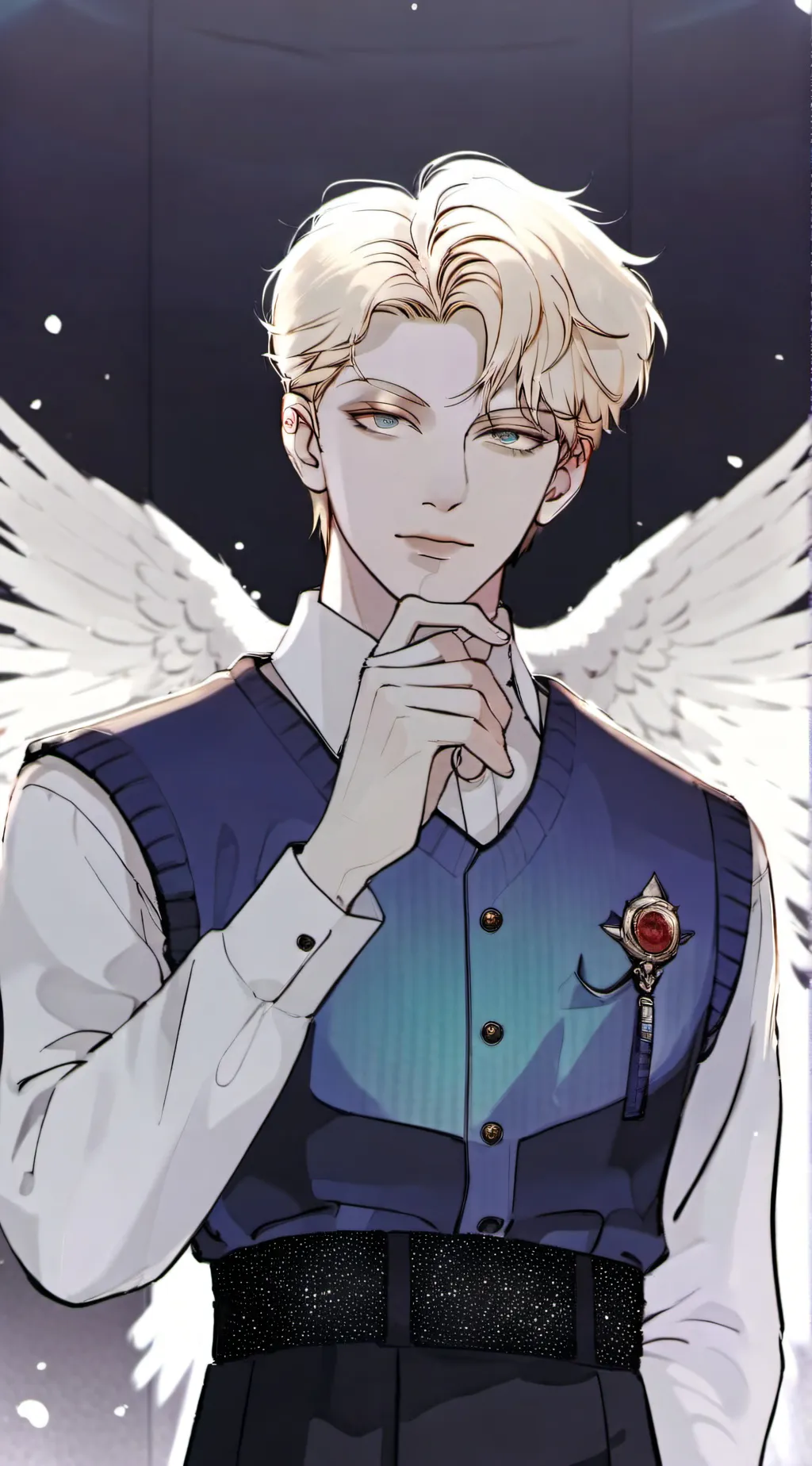 ai character: Theo background