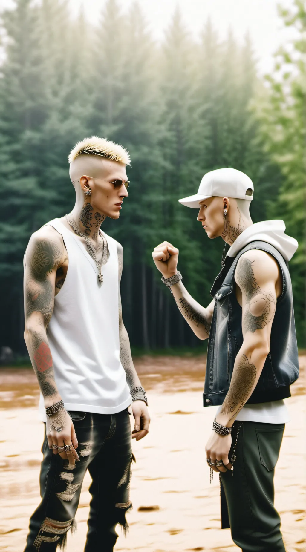 ai character: mgk background