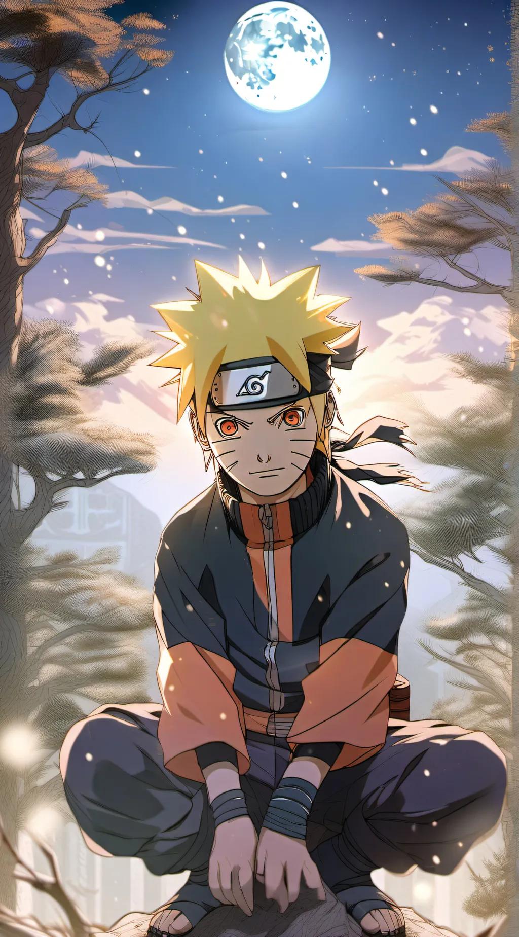 ai character: Naruto background